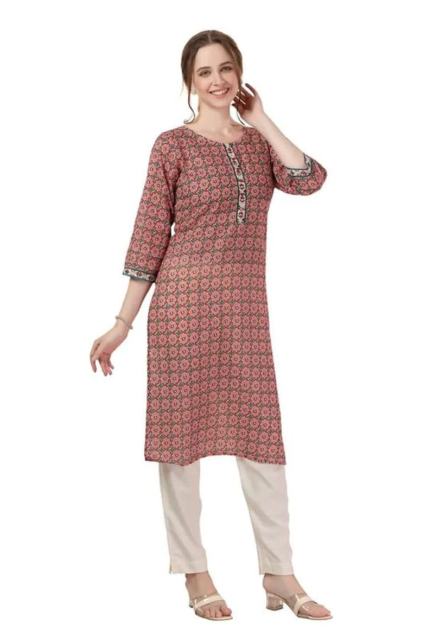 Cotton_Printed_Long_Kurti_Tunic_For_Work_Wear_For_Women_And_Girls_|_Kurti_Tops_|_Short_Kurti_|_Short_Kurti_For_Women_|_Short_Kurti_For_Girls
