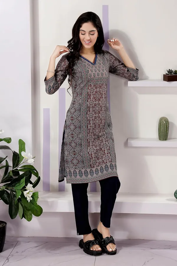 Cotton_Print_Long_Kurta_For_Women_|_Kurti_Tops_|_Short_Kurti_|_Short_Kurti_For_Women_|_Short_Kurti_For_Girls