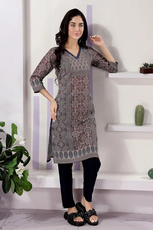 Cotton_Print_Long_Kurta_For_Women_|_Kurti_Tops_|_Short_Kurti_|_Short_Kurti_For_Women_|_Short_Kurti_For_Girls