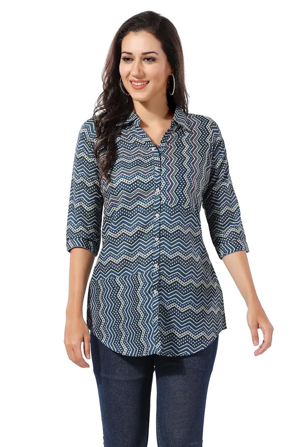 Cotton_Tunic_Print_And_Elegant_For_Women_And_Girls_|_Kurti_Tops_|_Short_Kurti_|_Short_Kurti_For_Women_|_Short_Kurti_For_Girls