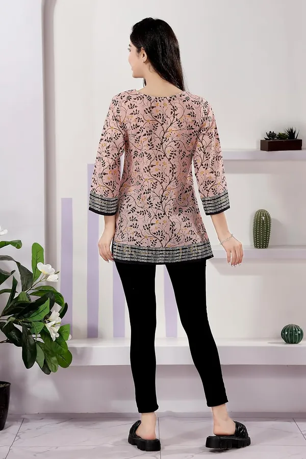 Cotton_Tunic_Print_And_Elegant_For_Women_And_Girls_|_Kurti_Tops_|_Short_Kurti_|_Short_Kurti_For_Women_|_Short_Kurti_For_Girls