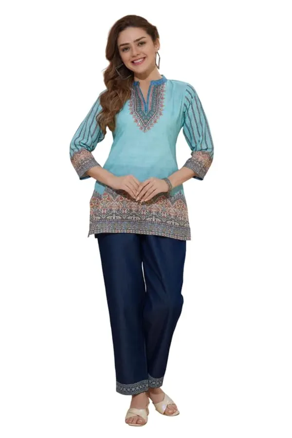 Women's_Ethnic_Print_Cotton_Short_Kurti