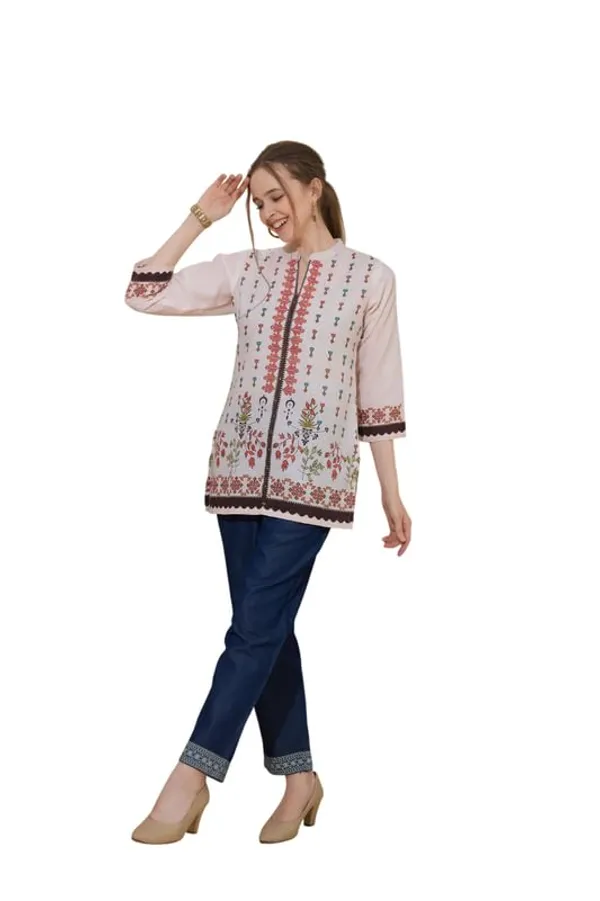 Women's_Ethnic_Print_Cotton_Short_Kurti