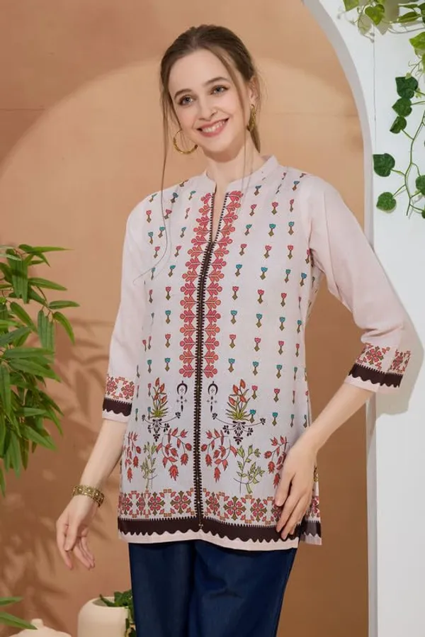 Women's_Ethnic_Print_Cotton_Short_Kurti