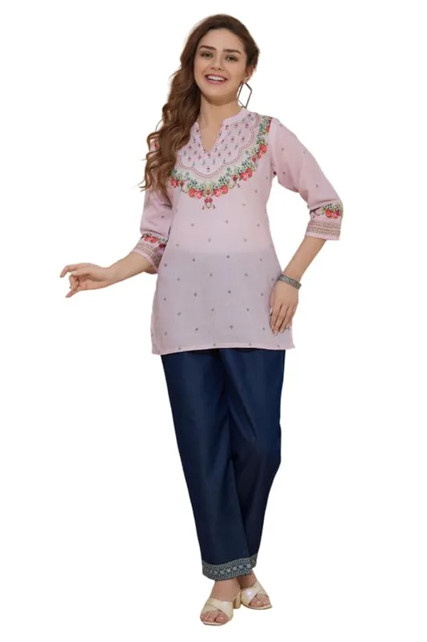 Women's_Ethnic_Print_Cotton_Short_Kurti
