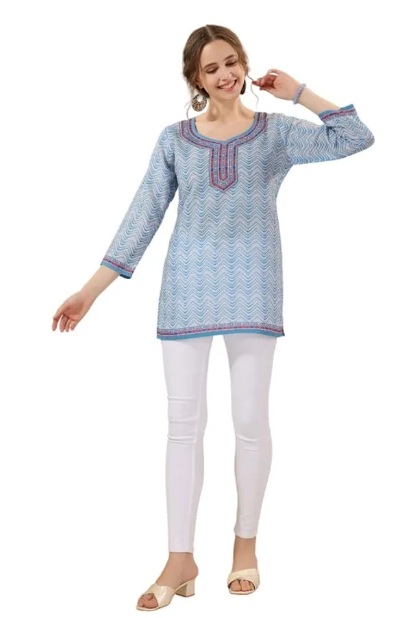 Women's_Ethnic_Print_Cotton_Short_Kurti