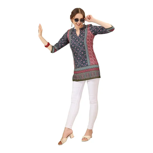 Cotton_Print_Short_Tunic_Top_For_Women_And_Girls_|_Kurti_Tops_|_Short_Kurti_|_Short_Kurti_For_Women_|_Short_Kurti_For_Girls