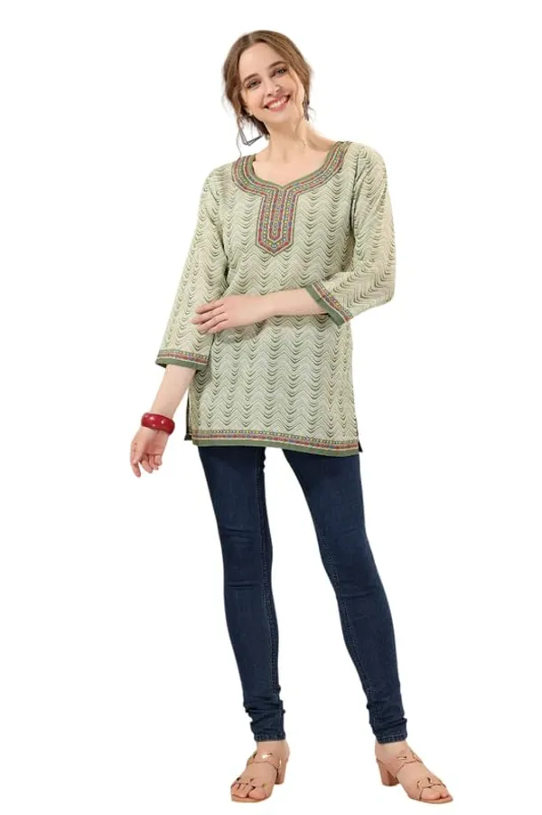 Women's_Ethnic_Print_Cotton_Short_Kurti