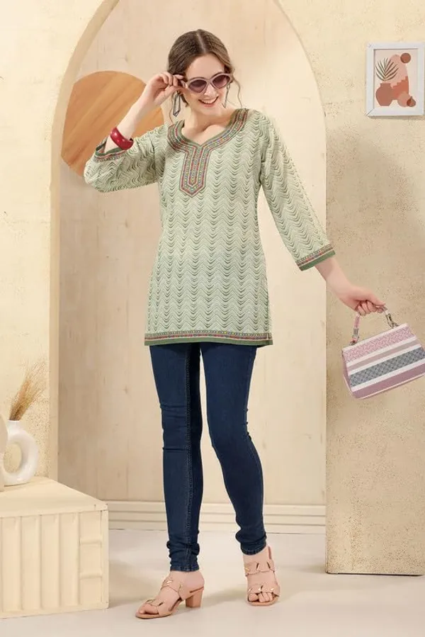 Women's_Ethnic_Print_Cotton_Short_Kurti