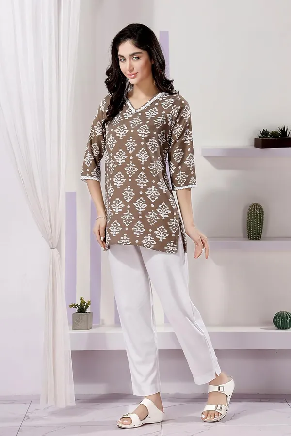 V_Neck_Kurti_For_Women_And_Girls_|_Kurti_Tops_|_Short_Kurti_|_Short_Kurti_For_Women_|_Short_Kurti_For_Girls