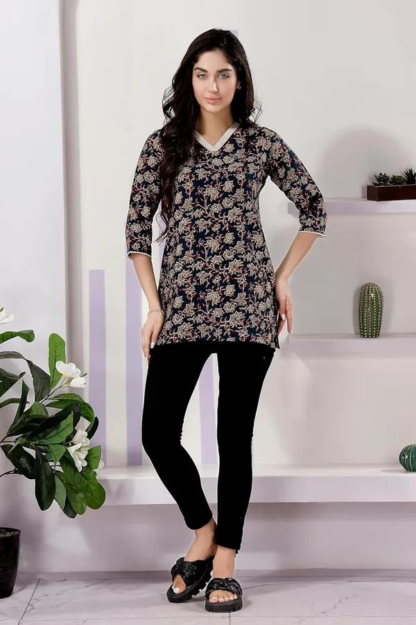 V_Neck_Kurti_For_Women_And_Girls_|_Kurti_Tops_|_Short_Kurti_|_Short_Kurti_For_Women_|_Short_Kurti_For_Girls