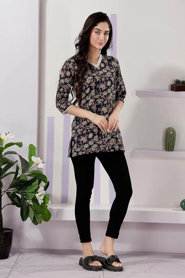 V_Neck_Kurti_For_Women_And_Girls_|_Kurti_Tops_|_Short_Kurti_|_Short_Kurti_For_Women_|_Short_Kurti_For_Girls