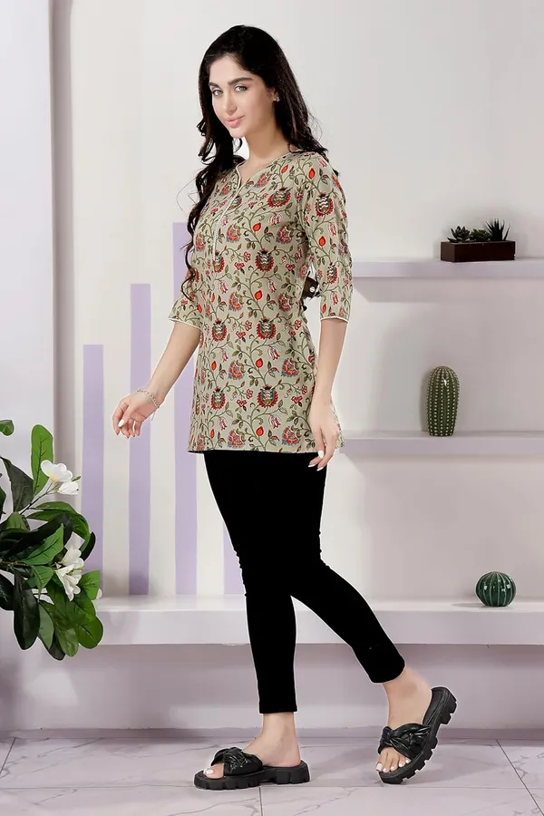 V_Neck_Kurti_For_Women_And_Girls_|_Kurti_Tops_|_Short_Kurti_|_Short_Kurti_For_Women_|_Short_Kurti_For_Girls