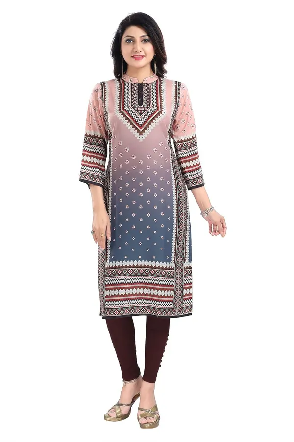 Women_Cotton_Blend_Collared_Neck_Graphic_Print_Kurti_|_Kurti_Tops_|_Short_Kurti_|_Short_Kurti_For_Women_|_Short_Kurti_For_Girls