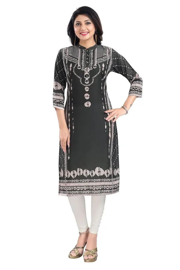 Women_Cotton_Blend_Collared_Neck_Graphic_Print_Kurti_|_Kurti_Tops_|_Short_Kurti_|_Short_Kurti_For_Women_|_Short_Kurti_For_Girls