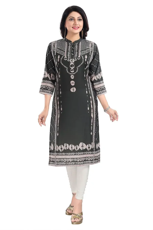 Women_Cotton_Blend_Collared_Neck_Graphic_Print_Kurti_|_Kurti_Tops_|_Short_Kurti_|_Short_Kurti_For_Women_|_Short_Kurti_For_Girls
