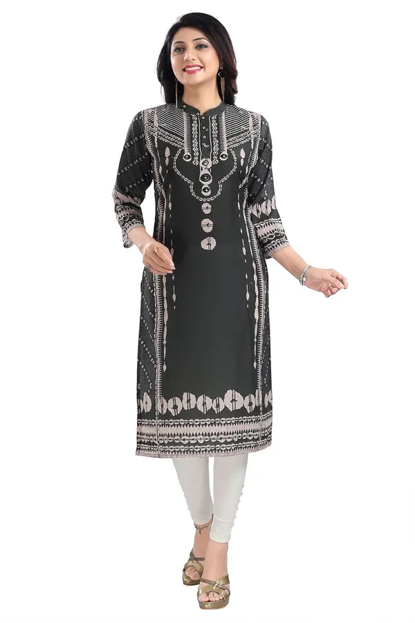 Women_Cotton_Blend_Collared_Neck_Graphic_Print_Kurti_|_Kurti_Tops_|_Short_Kurti_|_Short_Kurti_For_Women_|_Short_Kurti_For_Girls