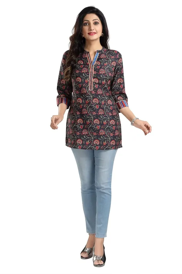 Women's_Rayon_Short_Kurti_Tunic_Top_|_Kurti_Tops_|_Short_Kurti_|_Short_Kurti_For_Women_|_Short_Kurti_For_Girls