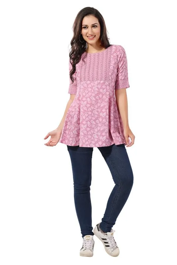 Pretty_Pastel_Rayon_Princess_Cut_Short_Kurti_Tunic_Top_For_Women_And_Girls_|_Kurti_Tops_|_Short_Kurti_|_Short_Kurti_For_Women_|_Short_Kurti_For_Girls