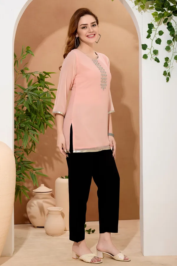 Peachy_Chic_Georgette_Beaded_Women_Short_Tunic