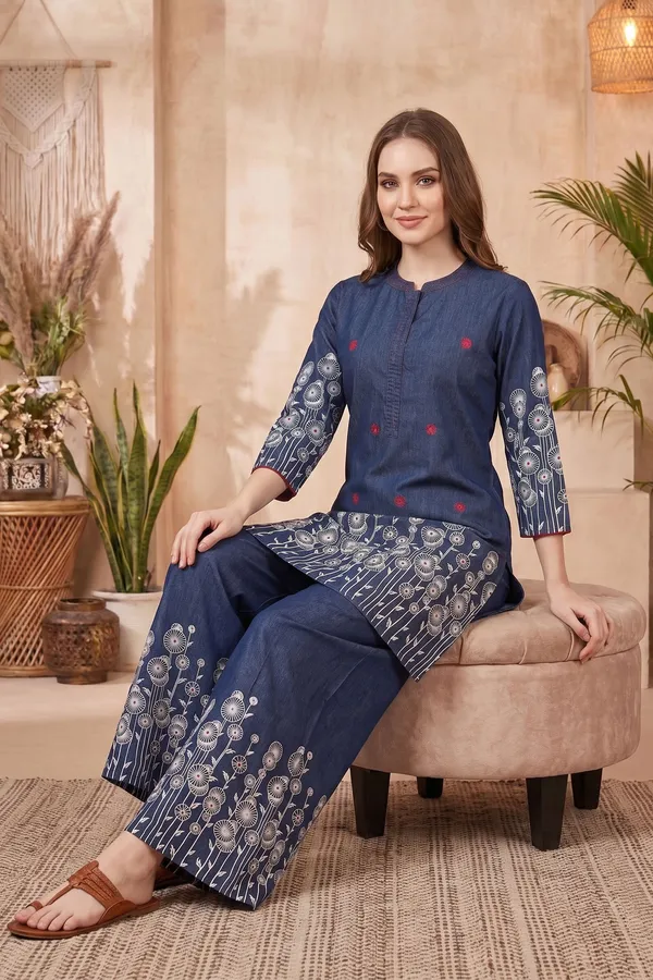 Indigo_Loom_Denim_Two_Piece_Set_with_Artisan_Thread_Embroidery
