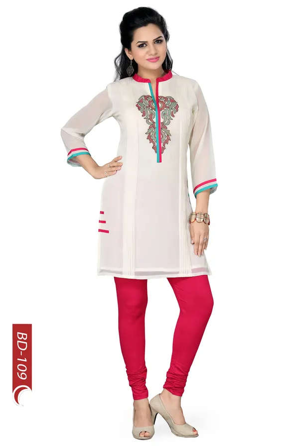 Witty_in_White_Short_Tunic_for_Women