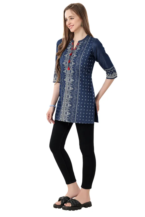 Soft_Washed_Blue_Denim_Tunic_With_Beautiful_Print_and_Thread_Work