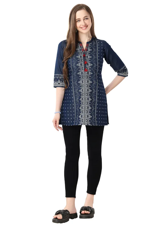 Soft_Washed_Blue_Denim_Tunic_With_Beautiful_Print_and_Thread_Work