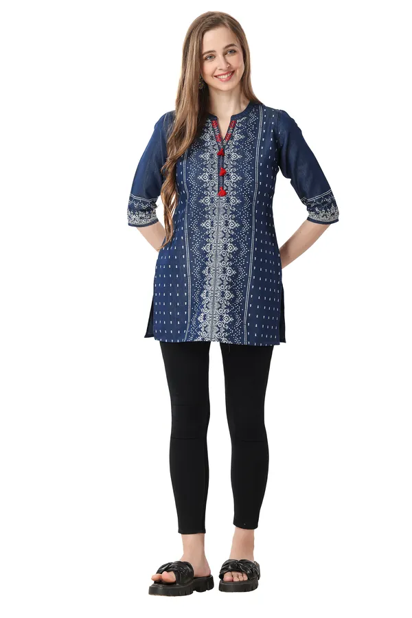 Soft_Washed_Blue_Denim_Tunic_With_Beautiful_Print_and_Thread_Work