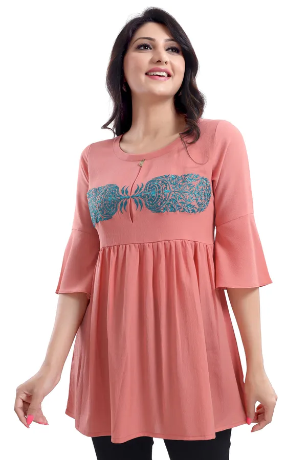 PERFECT_PEACH_STAR_CREPE_FABRIC_WOMEN_TUNIC_TOP_WITH_EMBROIDERY_WORK