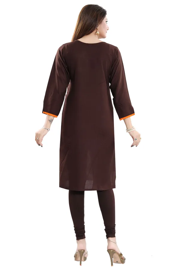 Captivating_Harlequin_Print_Brown_Rayon_Cotton_with_a_Modern_Twist