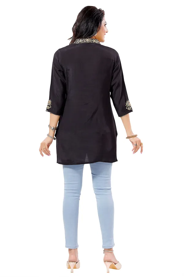 Egyptian_Entangle_Exquisite_Black_Kurti_Tunic_Top