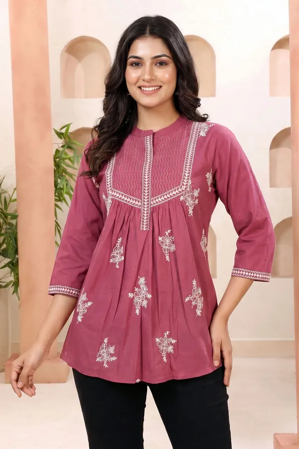 Berry_Blush_Pure_Cotton_Floral_Embroidered_Tunic_for_Women