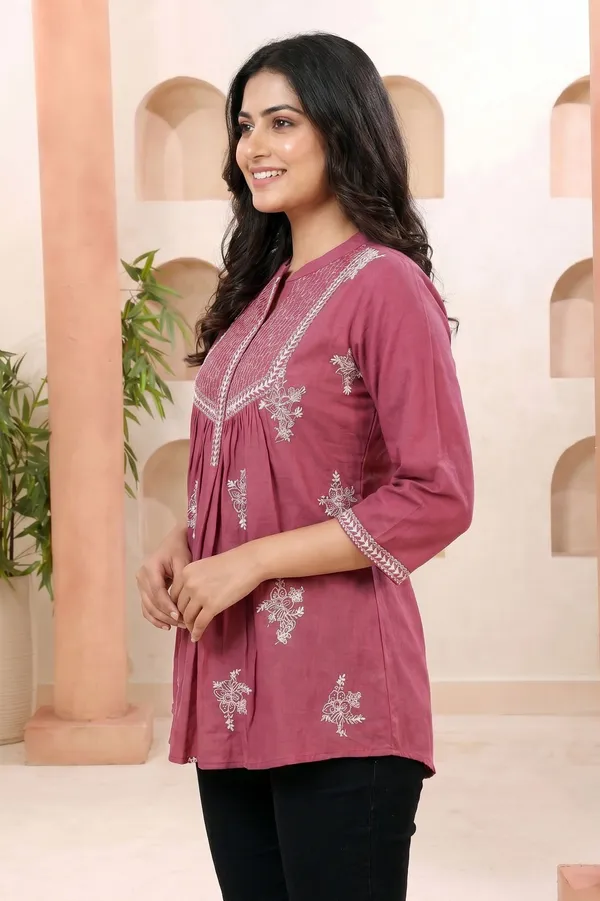 Berry_Blush_Pure_Cotton_Floral_Embroidered_Tunic_for_Women