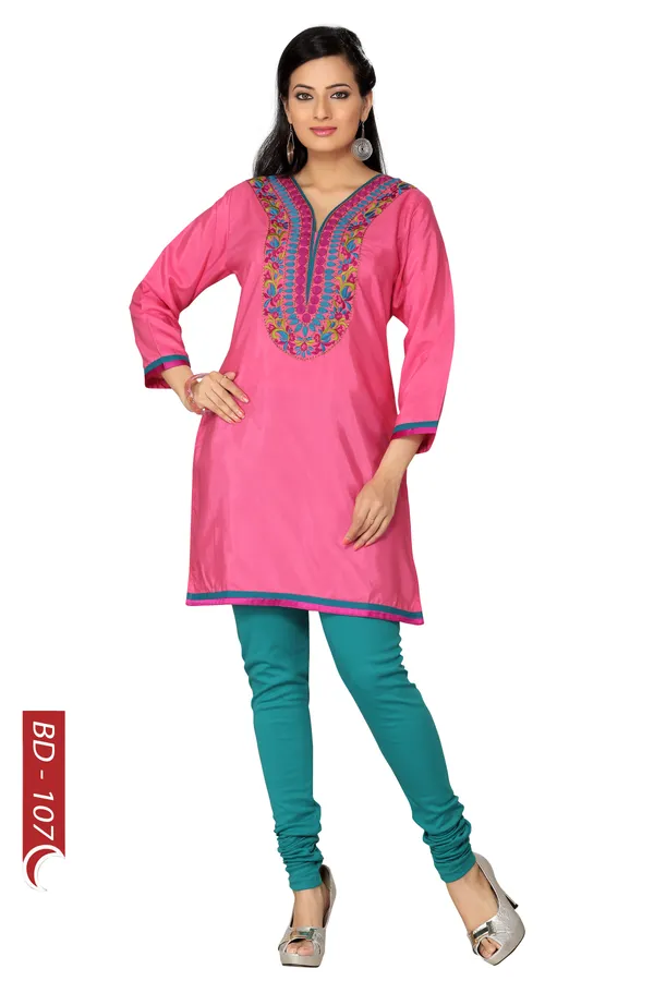 Bonny_Pink_Art_Silk_Tunic_with_Attractive_Embroidery