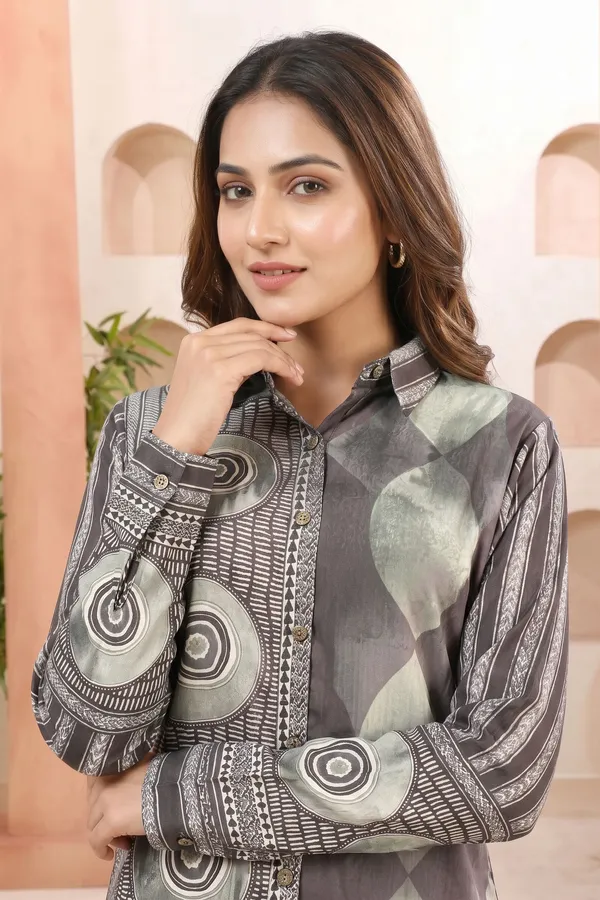 Classic_Charcoal_Modal_Silk_Shirt_Style_Womens_Tunic_with_Abstract_Print