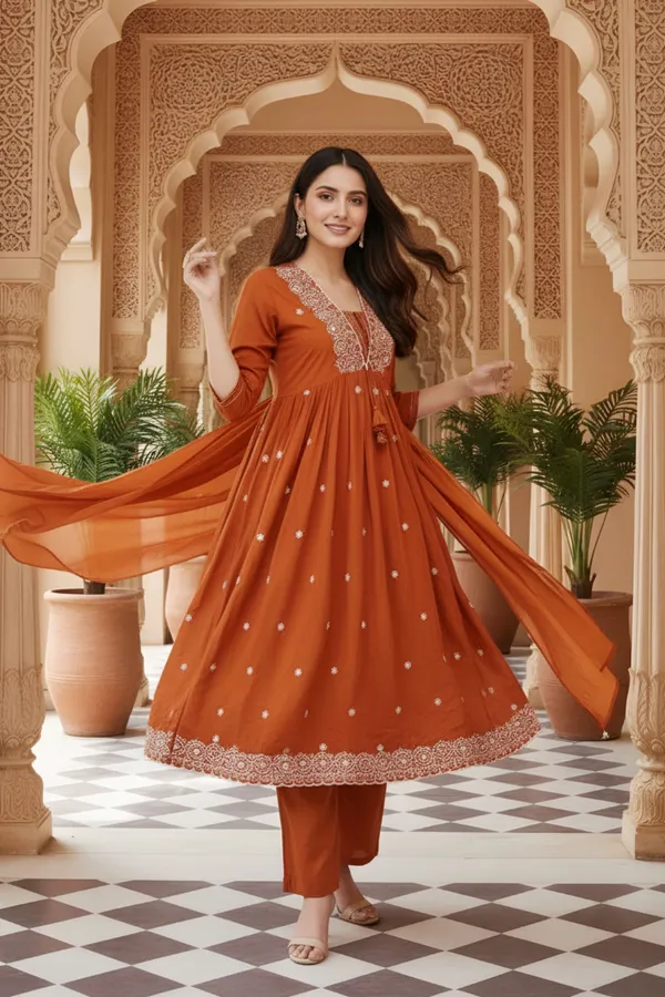 Rustic_Jaipuri_Print_Cotton_Flared_3_Piece_Suit_Set_with_Dupatta_for_Women