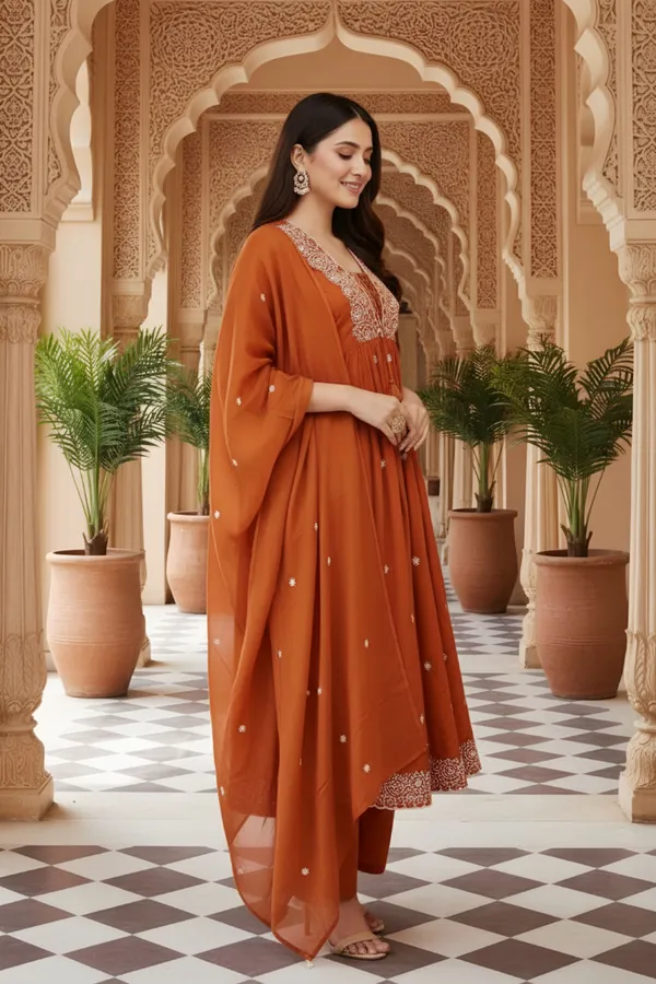 Rustic_Jaipuri_Print_Cotton_Flared_3_Piece_Suit_Set_with_Dupatta_for_Women