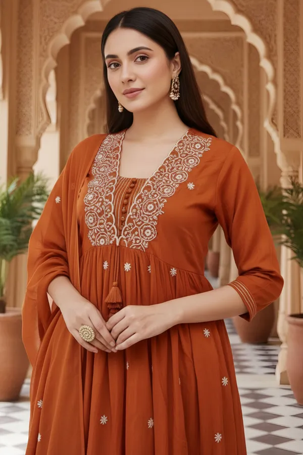 Rustic_Jaipuri_Print_Cotton_Flared_3_Piece_Suit_Set_with_Dupatta_for_Women