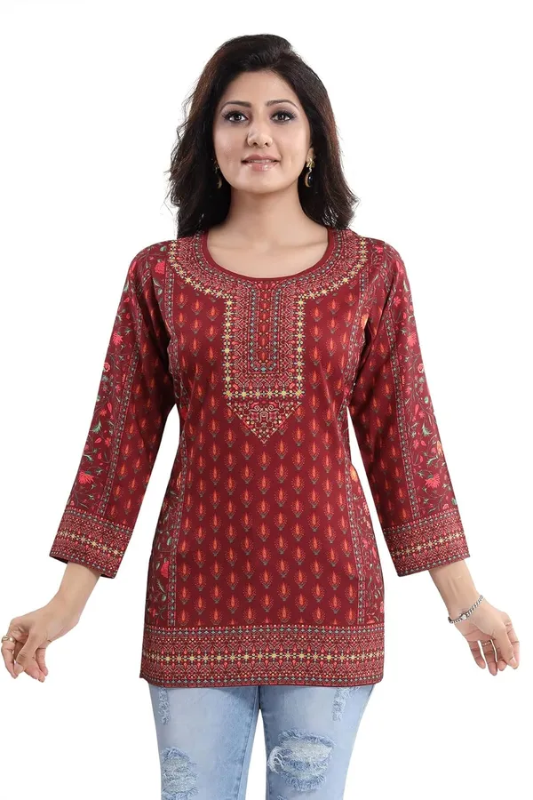 Women_Summer_Cool_Regular_Kurti_|_Kurti_Tops_|_Short_Kurti_|_Short_Kurti_For_Women_|_Short_Kurti_For_Girls