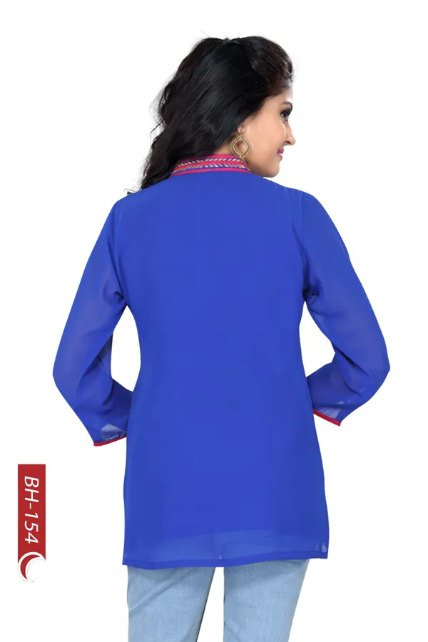 The_Blue_Bella_Short_Tunic_Top_with_Machine-work_Embroidery