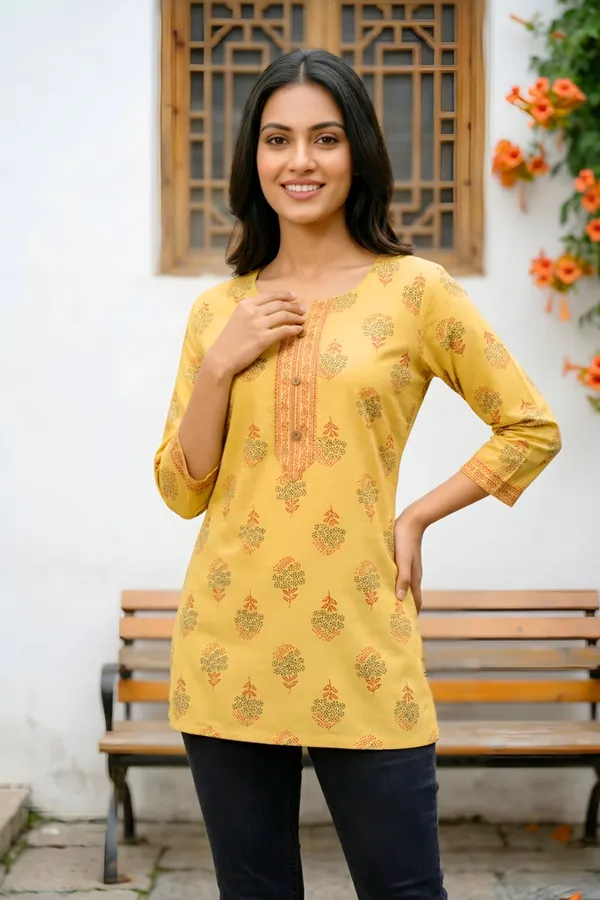Womens_Beige_Rayon_Short_Kurti_with_Ethnic_Motif_Print_and_Round_Neck