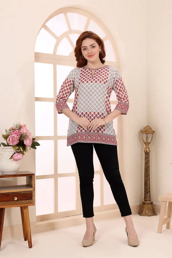 Beige_Cotton_Short_Kurti_Tunic_Top_with_Ethnic_Motifs_for_Women