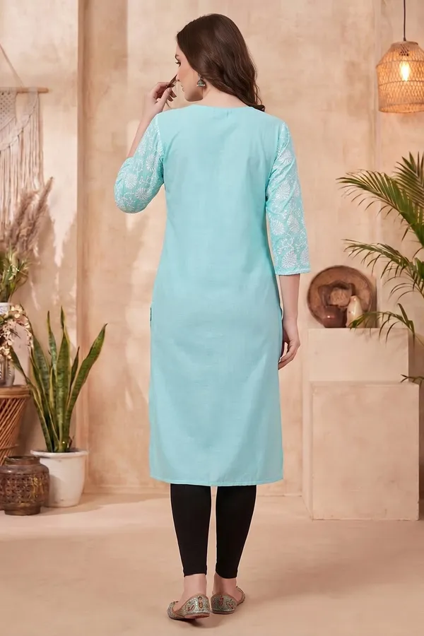 Mystic_Wine_Cotton_Jaipuri_Print_Anarkali_Kurti_with_Embroidered_Yoke_Lace_Details_and_Tassels