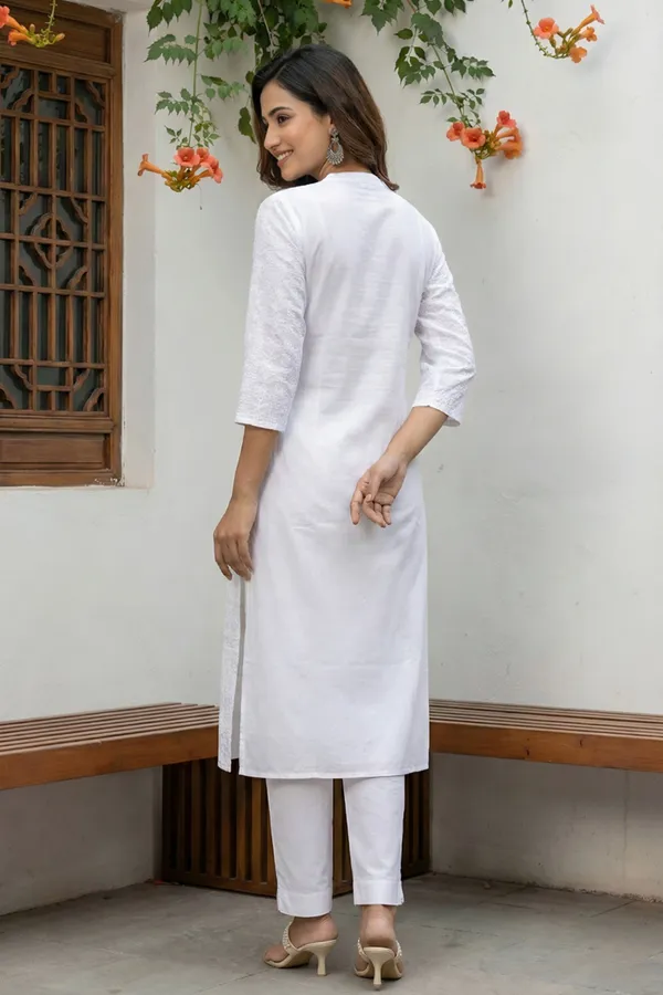White_Pure_Cotton_Chikankari_Long_Kurti_for_Women