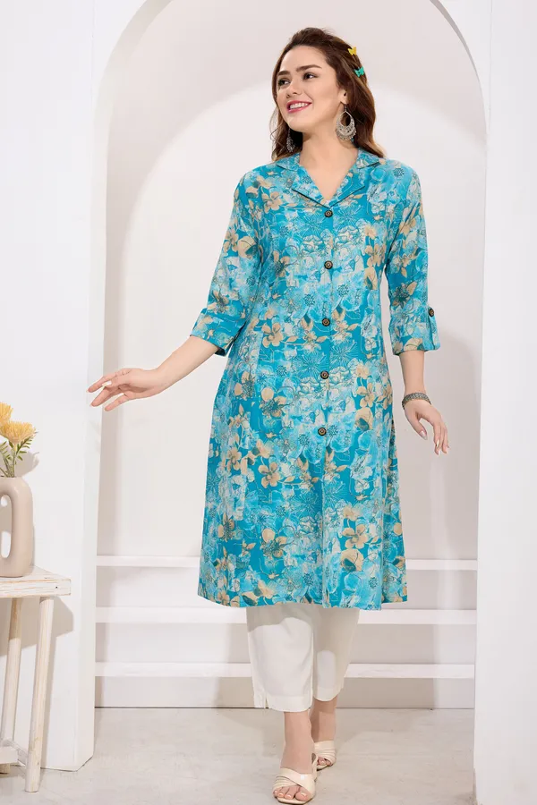 Phirozi_Linen_Cotton_Princess_Cut_Long_Kurta_For_Women