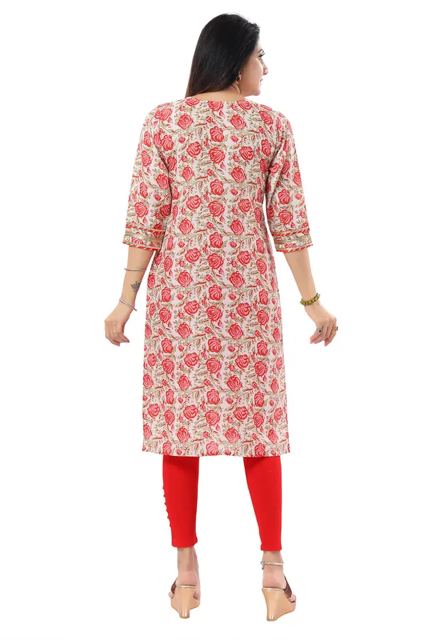 Crazy_Cream_Women_Printed_Long_Kurti_Tunic_with_Gota_Laces