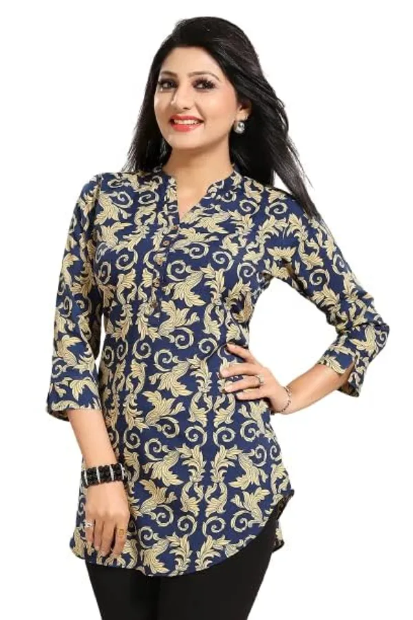 Women's_Polyester_Crepe_Short_Tunic_Top_|_Short_Kurti_For_Jeans_For_Women_|_Kurti_Tops_|_Short_Kurti_|_Short_Kurti_For_Women_|_Short_Kurti_For_Girls