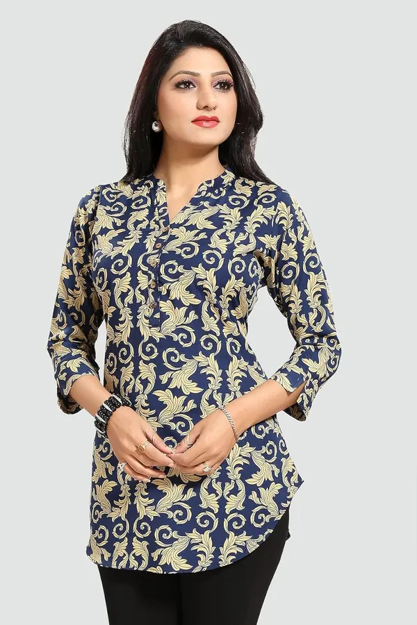 Women's_Polyester_Crepe_Short_Tunic_Top_|_Short_Kurti_For_Jeans_For_Women_|_Kurti_Tops_|_Short_Kurti_|_Short_Kurti_For_Women_|_Short_Kurti_For_Girls