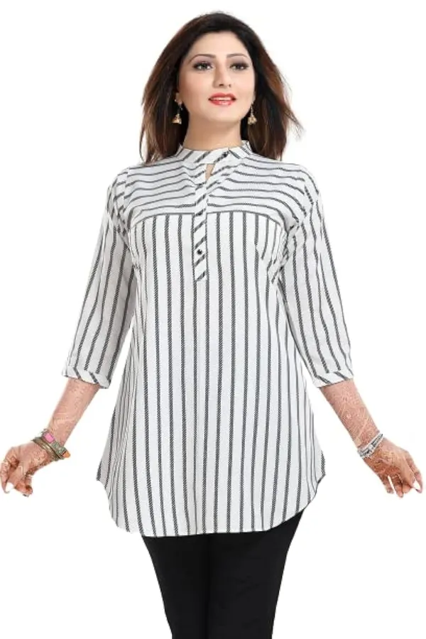 Women's_Polyester_Crepe_Short_Tunic_Top_|_Short_Kurti_For_Jeans_For_Women_|_Kurti_Tops_|_Short_Kurti_|_Short_Kurti_For_Women_|_Short_Kurti_For_Girls